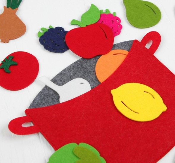 Сумка-игралка &quot;Овощи, фрукты и ягоды&quot;