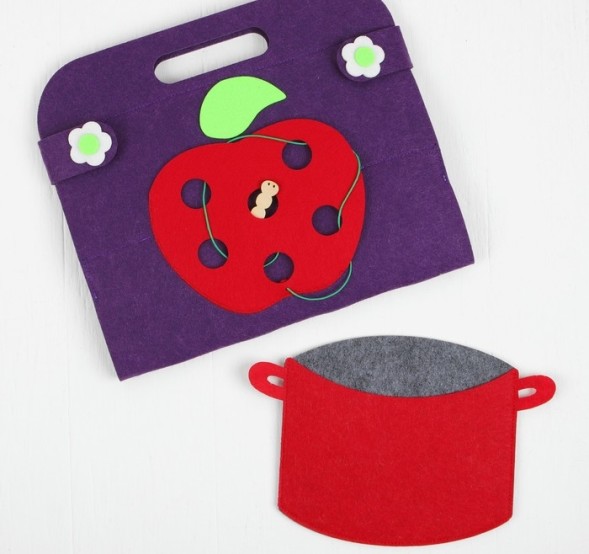 Сумка-игралка &quot;Овощи, фрукты и ягоды&quot;