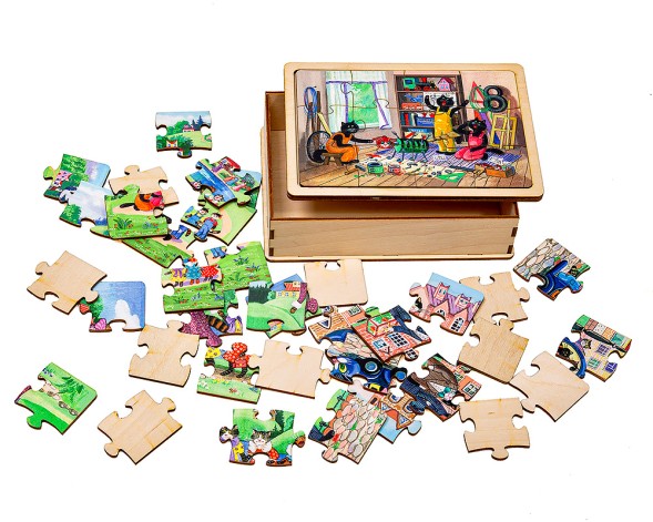 Набор пазлов &quot;Город котов&quot;