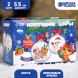 Набор для творчества. Ёлочные шары под раскраску «Волшебство рядом», набор 2 шт