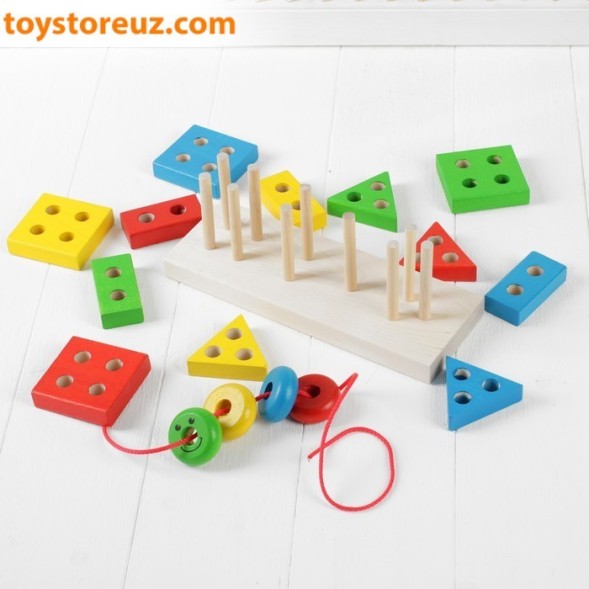 Конструктор "Геометрик", толщина элемента — 1,5 см