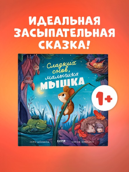 Книжки-картинки. Сладких снов, малышка мышка!