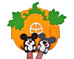 Пальчиковый театр &quot;Чудо-дом &quot;Тыква&quot;