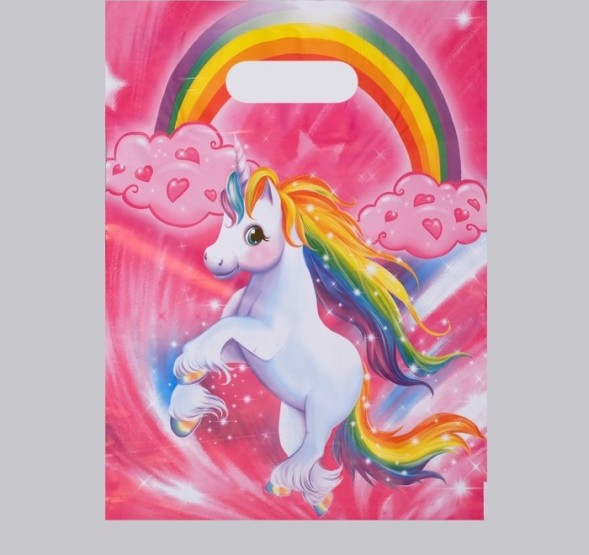 Пакет Единорог полиэтиленовый с вырубной ручкой, 35 мкм, 30х40 см