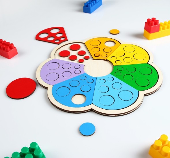 Сортер "Цветик -семицветик"