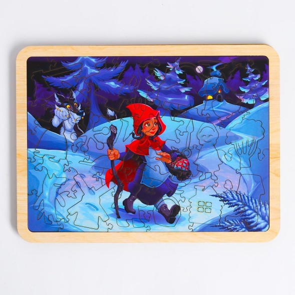 Пазл в рамке «Красная шапочка»,18×24 см