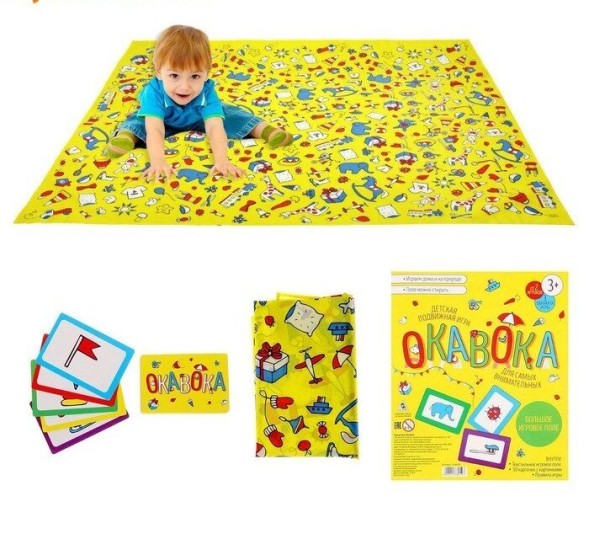 Игра детская &quot;Окавока&quot; с текстильным полем