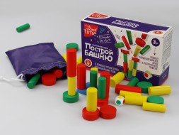 Настольная игра для детей «Построй Башню» серия Актив time. Десятое королевство