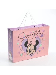 Пакет подарочный крафт Dream, 40×31×11.5 см, Минни Маус
