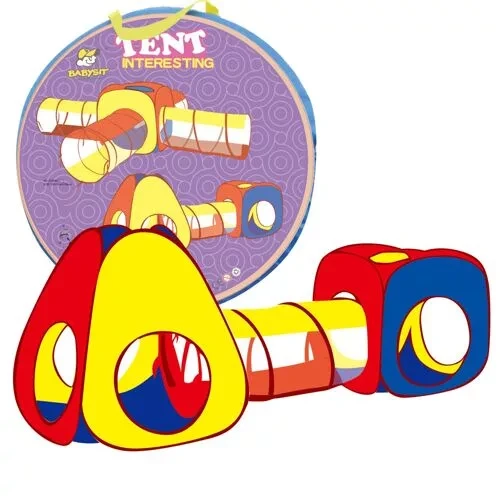 Детская палатка с тоннелем, 190*90*90 cm