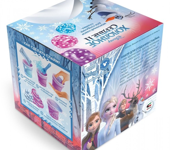 Набор для создания слайма Attivio Холодное сердце Анна и Эльза