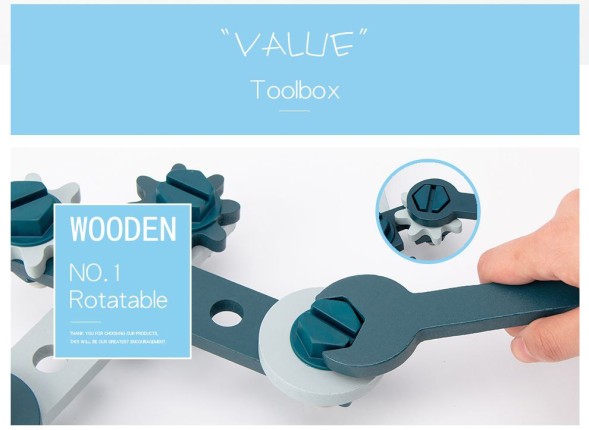 Набор инструментов конструктор Маленький строитель