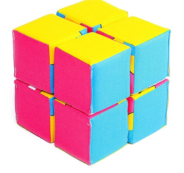 Набор мягких кубиков «Собери картинку. Предметы», Мякиши