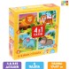 Пазлы 4 в 1 «В жарких странах», 4, 6, 9, 12 элементов