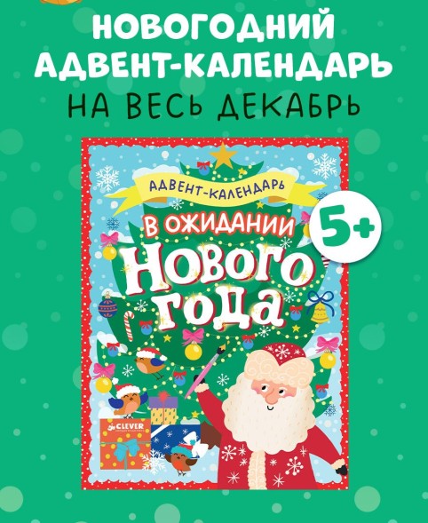 Новый год. В ожидании Нового года. Адвент календарь. 64 стр