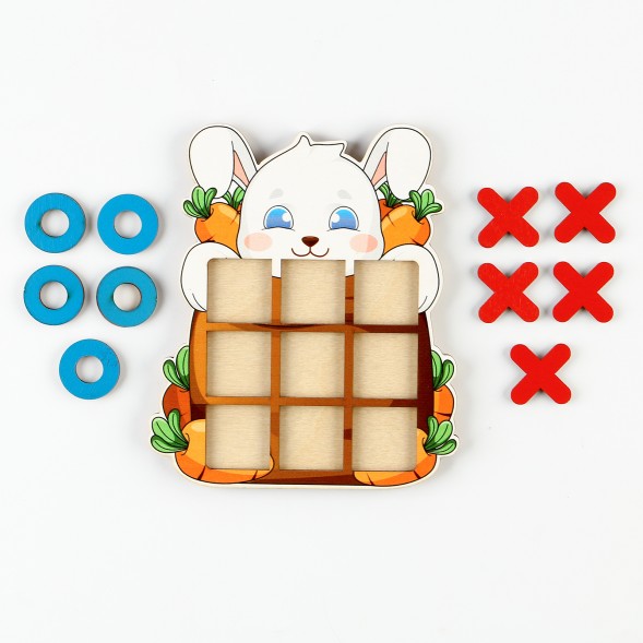 астольная игра «Крестики-нолики Зайка», SmileDecor