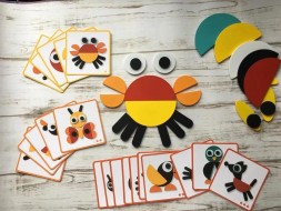 Деревянная мозаика Геоанимо