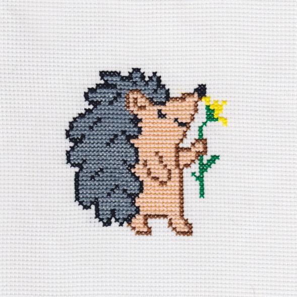 Набор для вышивки своими руками «Ёжик». Десятое королевство
