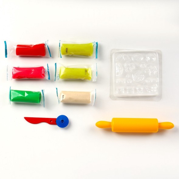 Набор для детской лепки «Пицца», Genio Kids