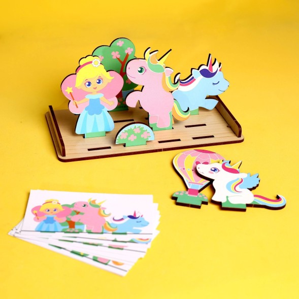 Повтори по образцу «Мир единорогов». Лесная мастерская