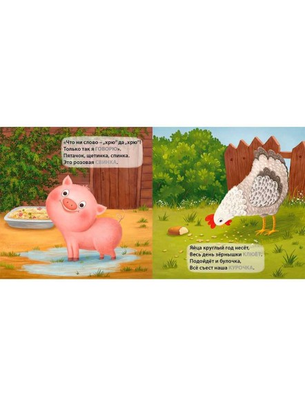 Книжки - картонки. Домашние животные. Загадки-рифмы. Робинс