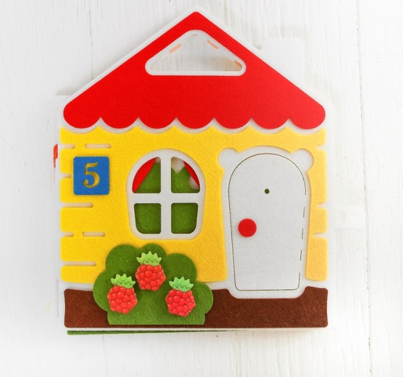 Развивающая игра "Мишкин дом"