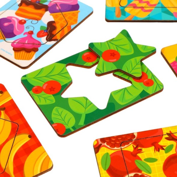 Головоломка «Досочки Сегена», с узором