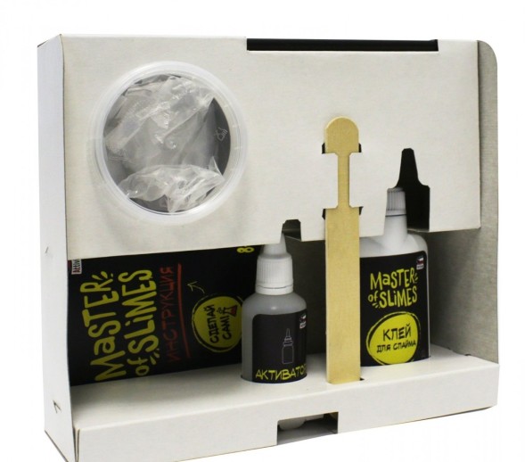 Набор Attivio Слайм Черная мамба