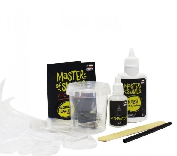 Набор Attivio Слайм Черная мамба