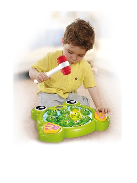 Настольная игра стучалка Поймай лягушку