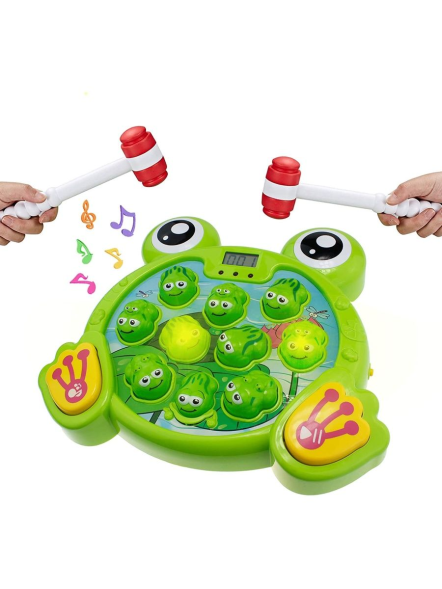 Настольная игра стучалка Поймай лягушку