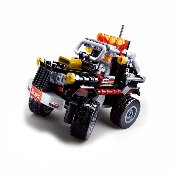 Конструктор SLUBAN Внедорожник 4, 158деталей