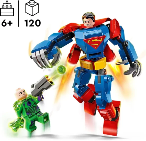 Конструктор LEGO 76302 DC Super Heroes Супермен против Лекса Лютера блочный