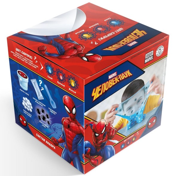 Набор для создания слайма Attivio Человек-паук