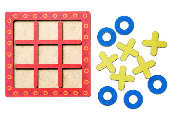 Настольная игра "Крестики-нолики" (планшет)