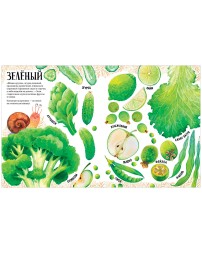 Приключения улитки Элли в мире фруктов и овощей