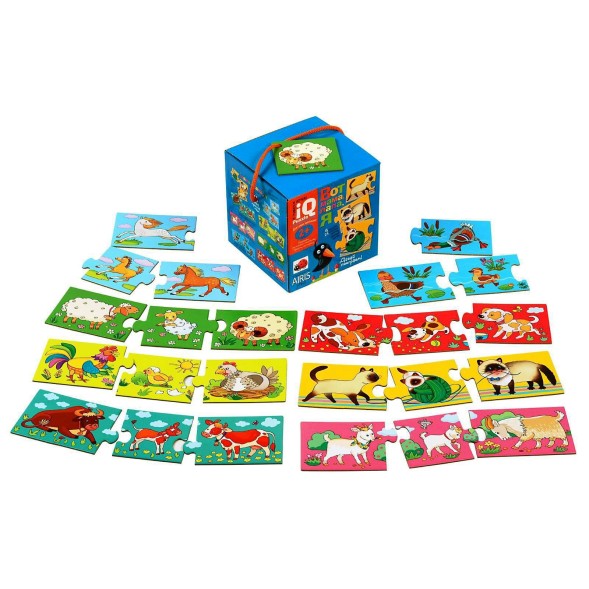 Настольная игра "Вот мама, папа, я", 2+