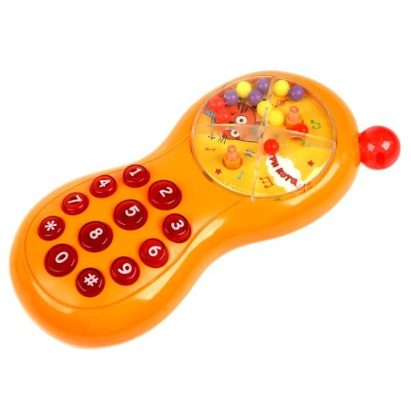 Музыкальный телефон Три Кота 12 песен,фраз и звуков