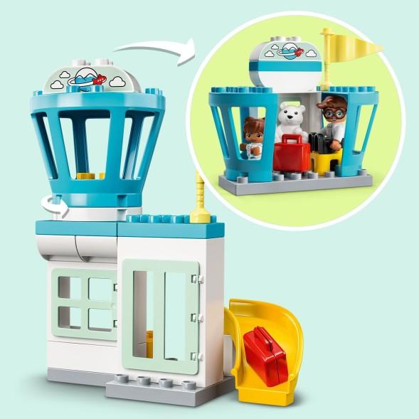 Конструктор LEGO DUPLO Town Самолет и аэропорт 10961
