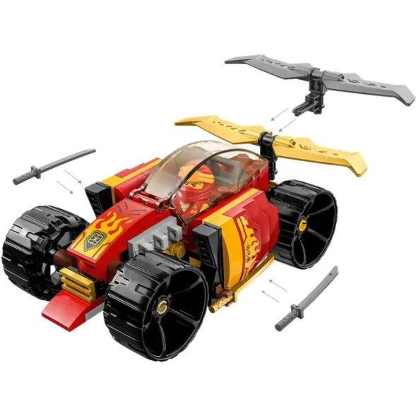 Конструктор LEGO NINJAGO 71780 Гоночный автомобиль ниндзя блочный