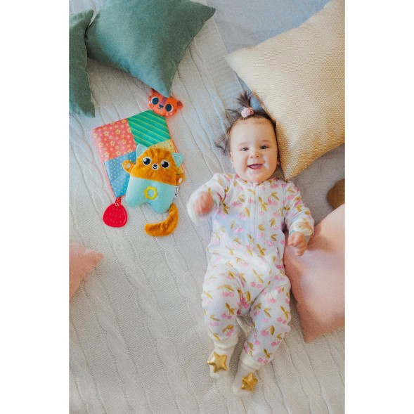 Развивающая игрушка с вишнёвыми косточками "Котик", Крошка Я