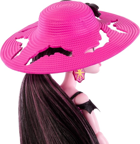 Кукла Monster High Дракулаура из школы монстров с острова Адизе в купальнике, Монстер Хай