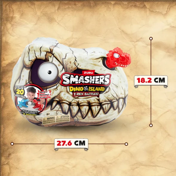 Набор игровой Smashers Битва динозавров маленький в непрозрачной упаковке (Сюрприз)