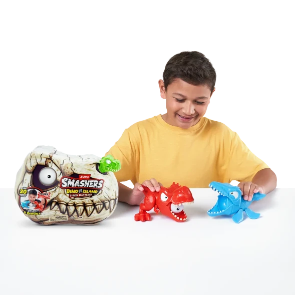 Набор игровой Smashers Битва динозавров маленький в непрозрачной упаковке (Сюрприз)