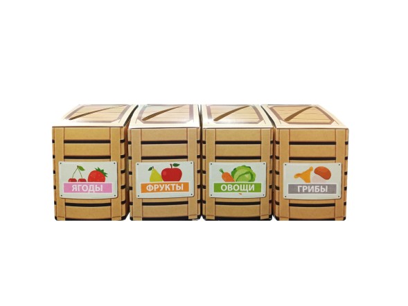 Развивающая игра для маленьких «Фрукты, ягоды, овощи, грибы». Десятое королевство