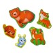 Макси- пазлы «Лесные жители», 5 пазлов, 20 деталей