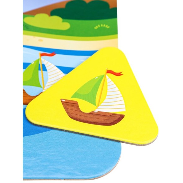 Лото для малышей «Весёлый транспорт»