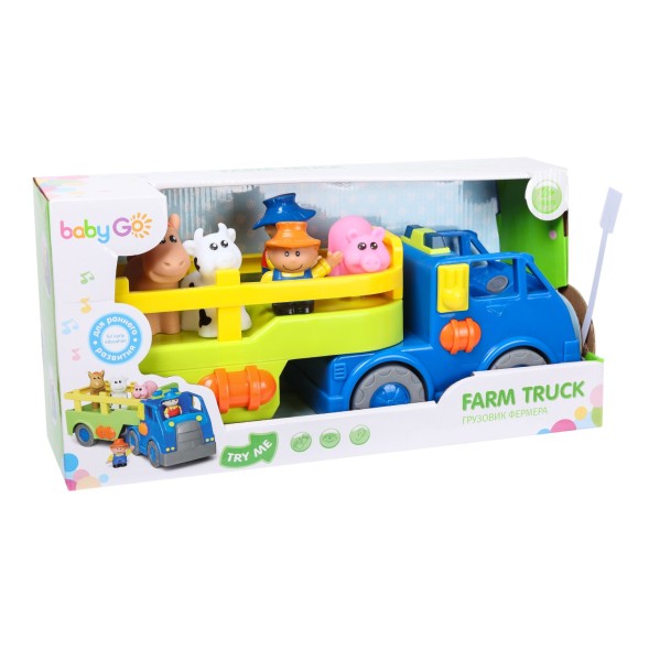Игрушка интерактивная BabyGo Машина фермера