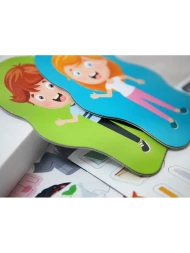 Магнитная игра «Одевашки. Профессии»