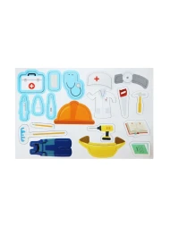 Магнитная игра «Одевашки. Профессии»